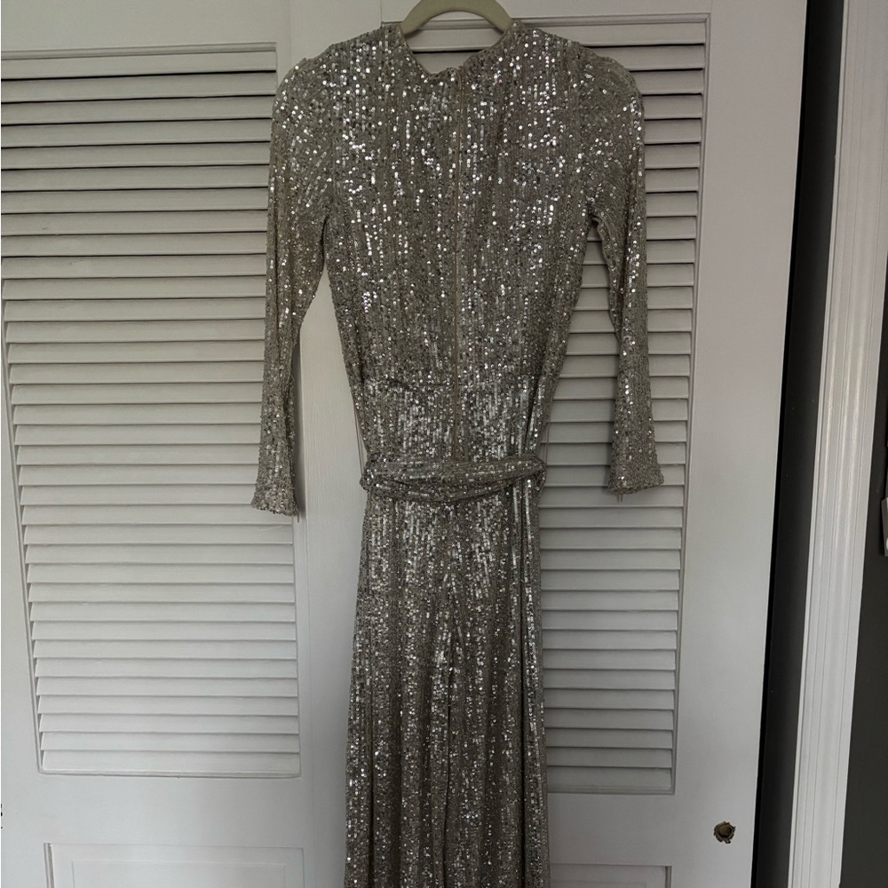 Eliza J Sequin Jumpsuit - Picture 3 of 5